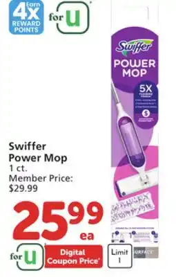 Albertsons Swiffer power mop offer