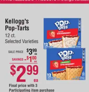 Smart & Final Kellogg's pop-tarts offer