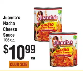 Smart & Final Juanita's nacho cheese sauce offer