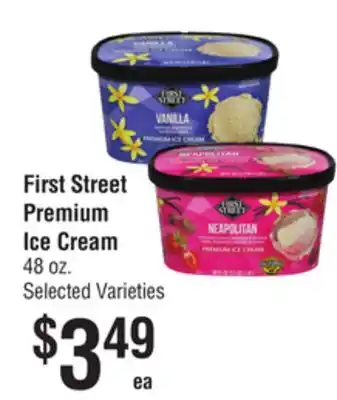 Smart & Final First street premium ice cream offer