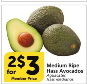 Albertsons Medium ripe hass avocados offer