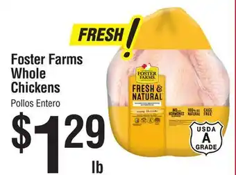 Smart & Final Foster farms whole chickens offer