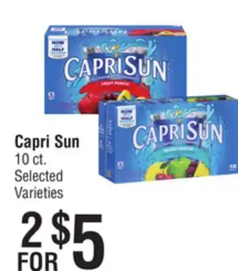 Smart & Final Capri sun offer