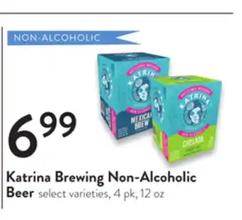 Fresh Thyme Katrina brewing non-alcoholic beer offer