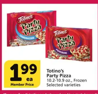 Albertsons Totino's party pizza offer