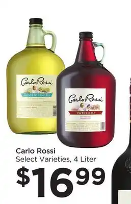Food 4 Less Carlo rossi offer