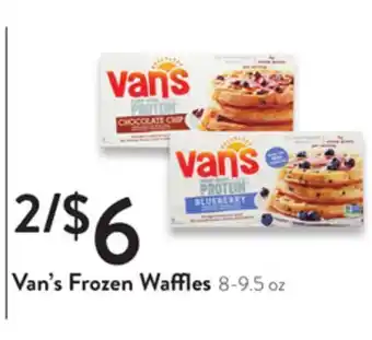 Fresh Thyme Van's frozen waffles offer