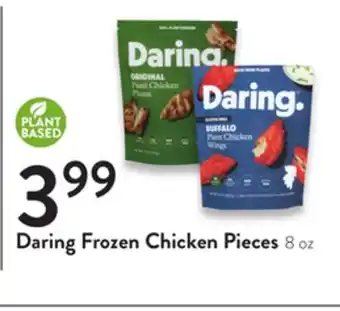 Fresh Thyme Daring frozen chicken pieces offer