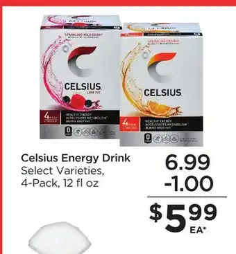 Food 4 Less Celsius energy drink offer