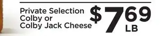 Food 4 Less Private selection colby or colby jack cheese offer