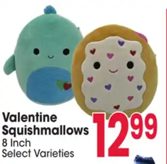 Jewel-Osco Valentine squishmallows offer
