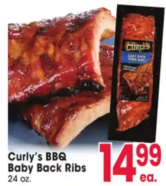 Jewel-Osco Curly's bbq baby back ribs offer
