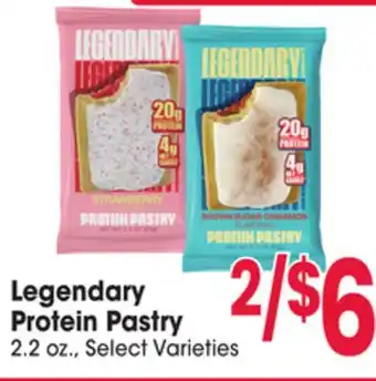 Jewel-Osco Legendary protein pastry offer