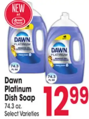 Jewel-Osco Dawn platinum dish soap offer