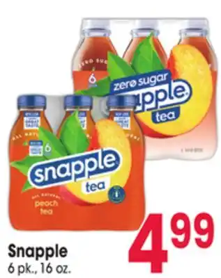 Jewel-Osco Snapple offer