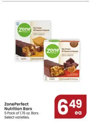 Jewel-Osco Zoneperfect nutrition bars offer
