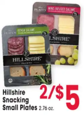 Jewel-Osco Hillshire snacking small plates offer