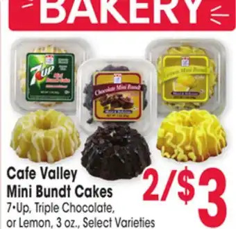 Jewel-Osco Cafe valley mini bundt cakes offer