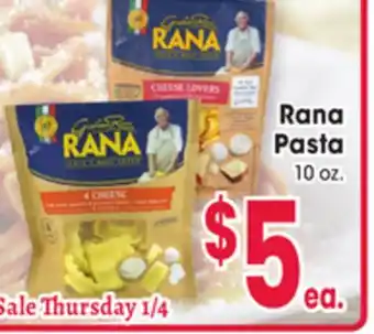 Jewel-Osco Rana pasta offer