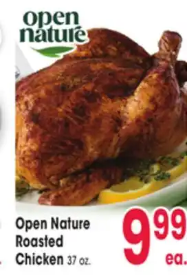 Jewel-Osco Open nature roasted chicken offer