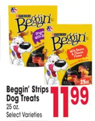 Jewel-Osco Beggin' strips dog treats offer