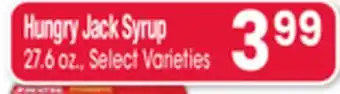 Jewel-Osco Hungry jack syrup offer