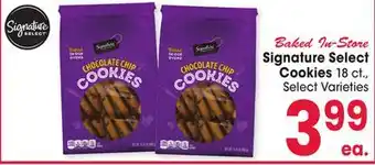 Jewel-Osco Signature select cookies offer