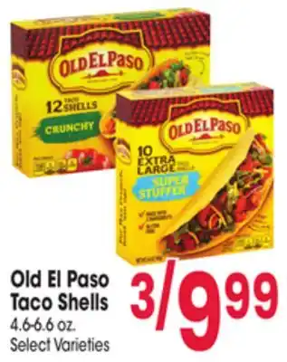 Jewel-Osco Old el paso taco shells offer