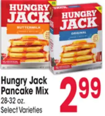 Jewel-Osco Hungry jack pancake mix offer