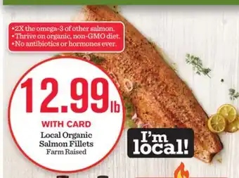 Mariano's Local organic salmon fillets offer