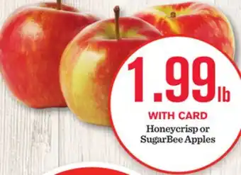 Mariano's Honeycrisp or sugarbee apples offer