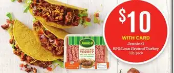Mariano's Jennie-o 85% lean ground turkey offer