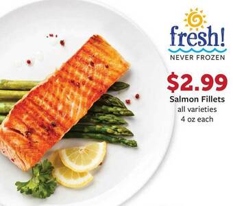 Fareway Salmon Fillets offer
