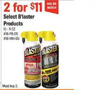 AutoZone Select B'laster offer