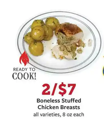 Fareway Boneless Stuffed Chicken Breasts offer