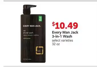 Fareway Every Man Jack 3-in-1 Wash offer
