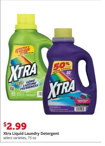 Fareway Xtra Liquid Laundry Detergent offer