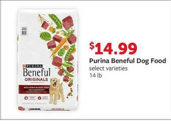Fareway Purina Beneful Dog Food offer