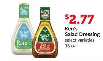 Fareway Ken's Salad Dressing offer