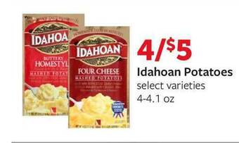 Fareway Idahoan Potatoes offer