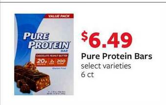 Fareway Pure Protein Bars offer