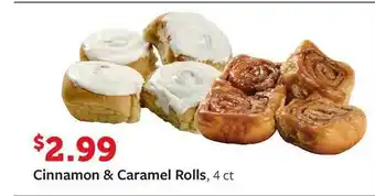 Fareway Cinnamon & Caramel Rolls offer
