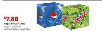 Fareway Pepsi Or Mtn Dew offer
