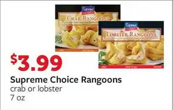 Fareway Supreme Choice Rangoons offer