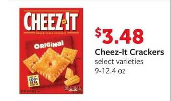 Fareway Cheez-it Crackers offer