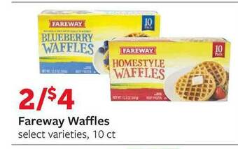Fareway Fareway Waffles offer