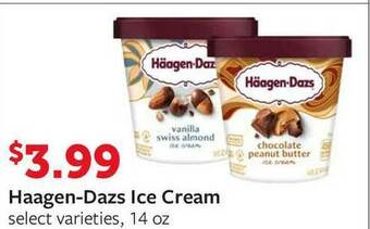 Fareway Haagen-dazs Ice Cream offer