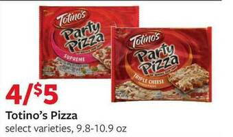Fareway Totino's Pizza offer
