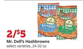 Fareway Mr. Dell's Hashbrowns offer