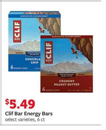 Fareway Clif Bar Energy Bars offer